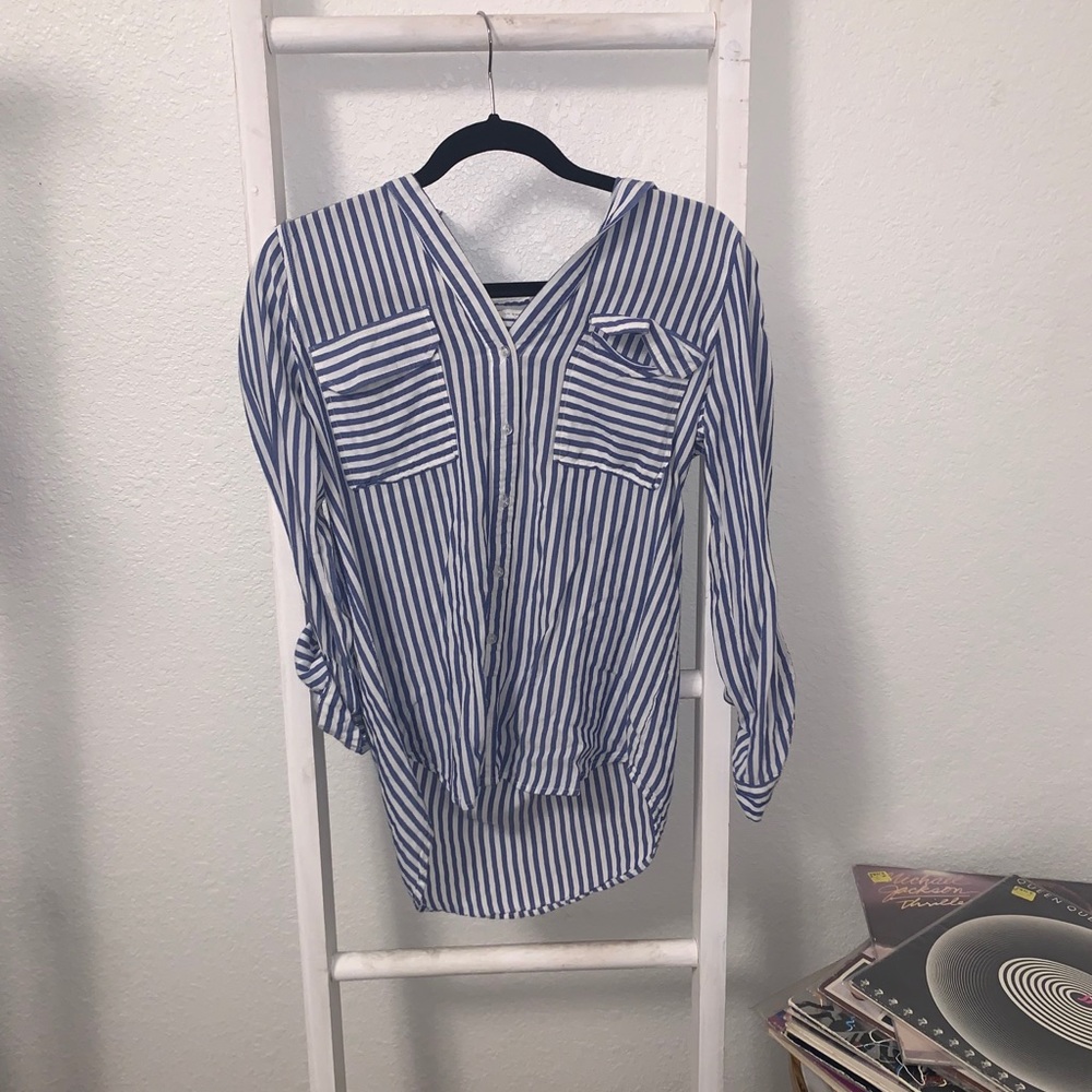 Striped Button Down
